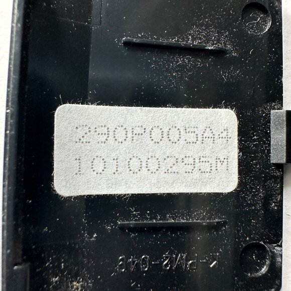 Mitsubishi TV VCR AUX black remote untested 290P005A410100295M - Picture 6 of 6